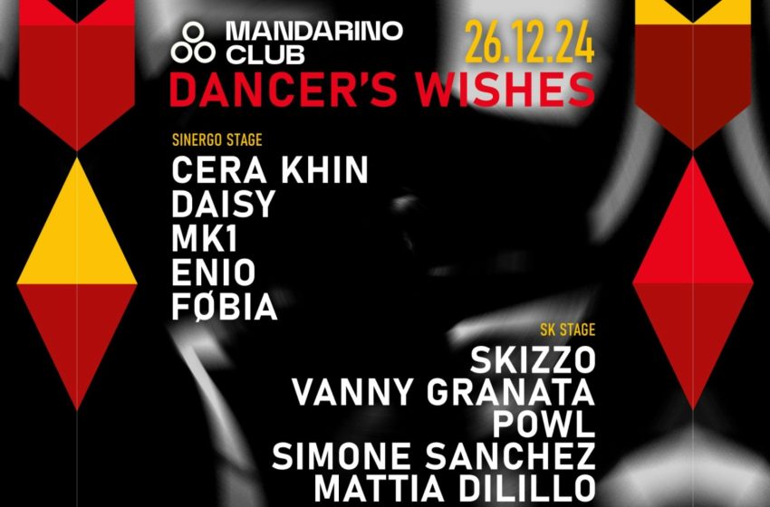  “Dancer’s Wishes” al Mandarino Club