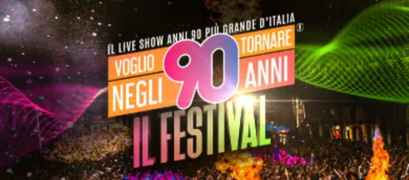  Voglio Tornare Negli Anni ’90 – Il Festival