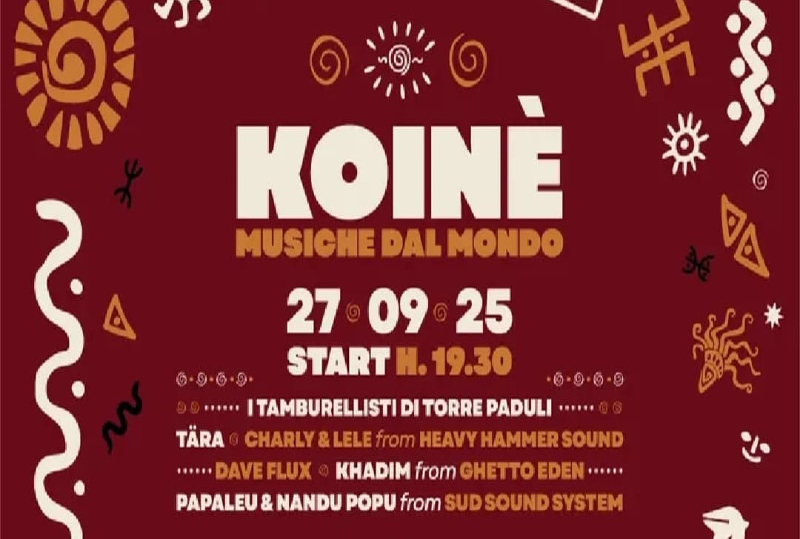  Koinè – Musiche Dal Mondo – Squinzano