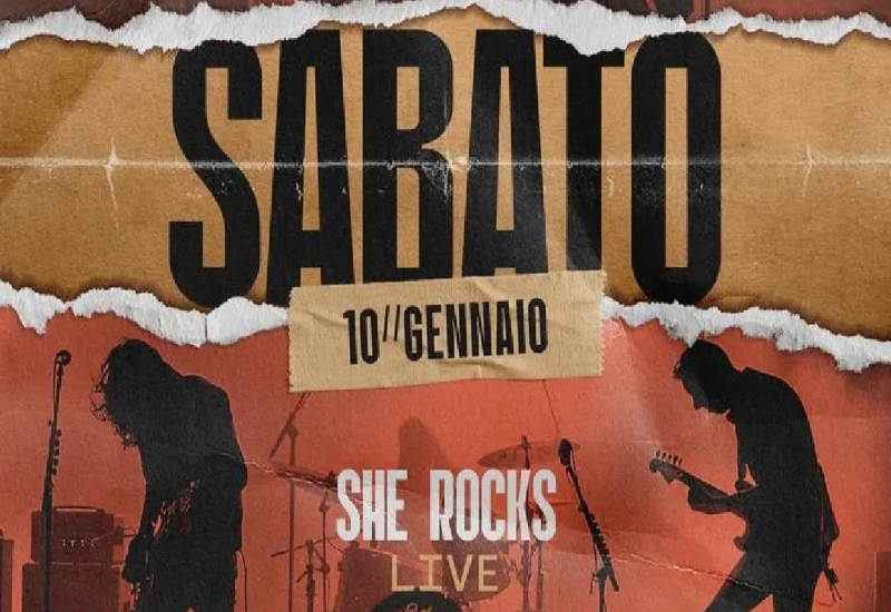  She Rocks Live – The Jack Music & Pub – Cutrofiano