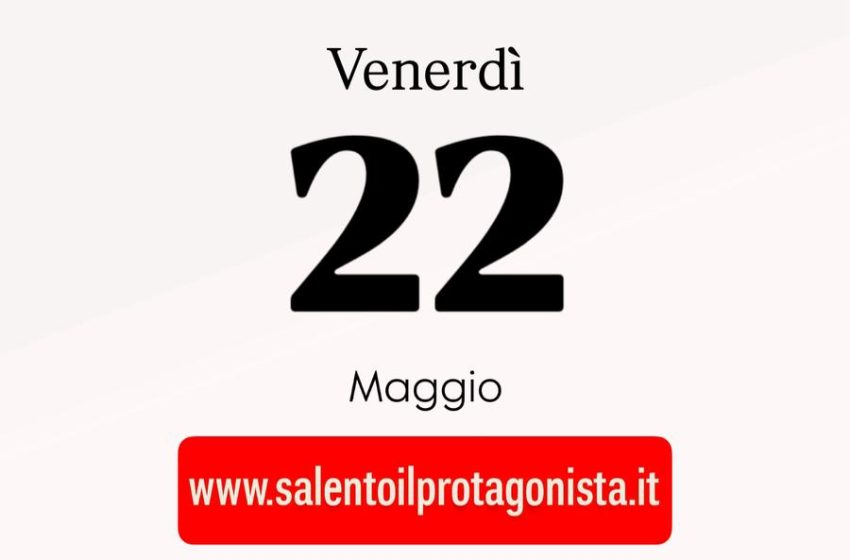  22 Maggio 2026