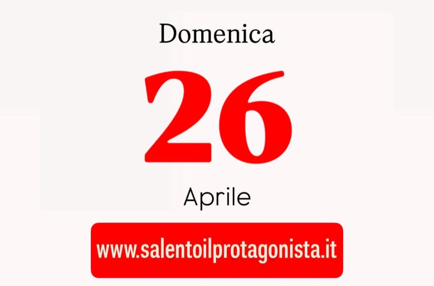  26 Aprile 2026