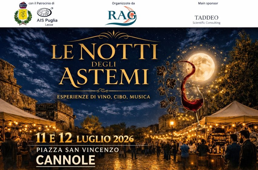  Le Notti degli Astemi 2026 – Cannole